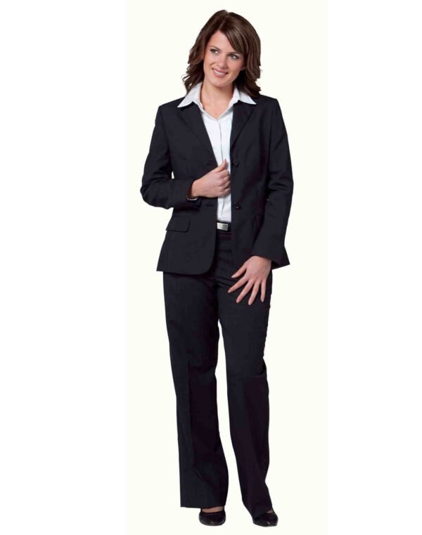 M9206 Womens Poly Viscose Stretch Two Buttons Mid Length Jacket05_08_2015_05_58_20
